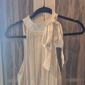 Cinq a sept white jumpsuit